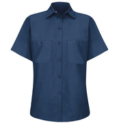 Red Kap® Women's Short Sleeve Industrial Work Shirt / SP23NV