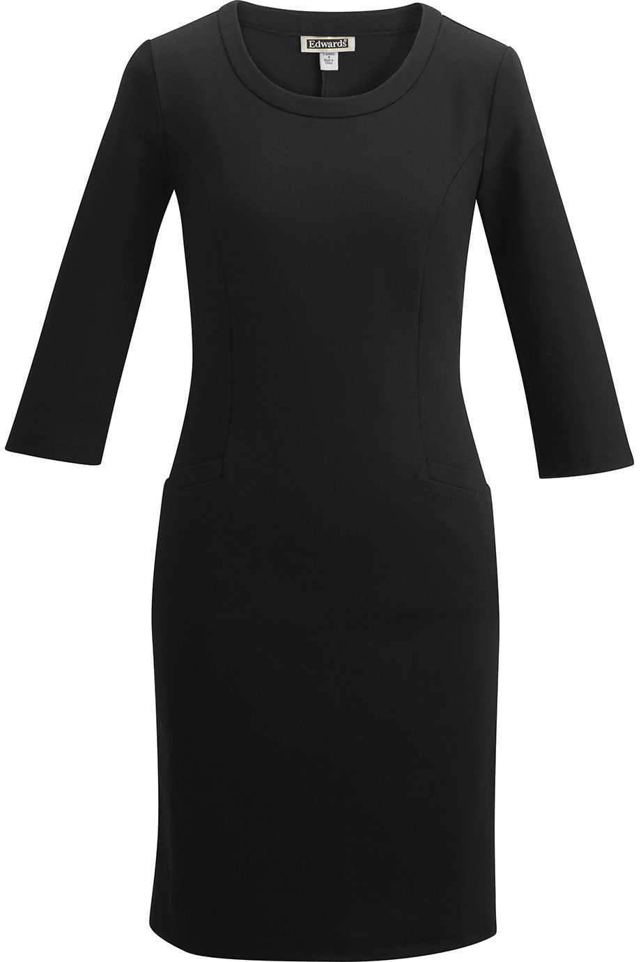 EDWARDS LADIES PONTE SHEATH DRESS