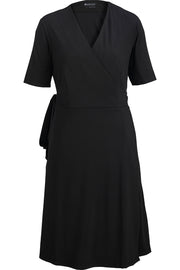 EDWARDS POINT GREY LADIES WRAP DRESS