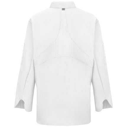 Red Kap® Women's Chef Coat with OilBlok + MIMIX® / 041XWH