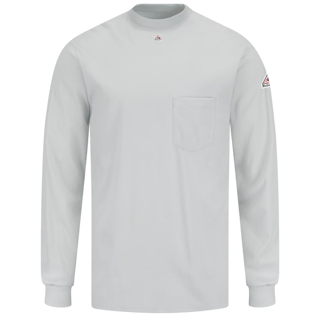 Bulwark® Men's Lightweight FR Long Sleeve T-Shirt / SET2GY