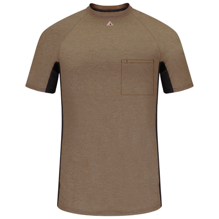Bulwark® Men's FR Short Sleeve Base Layer with Concealed Chest Pocket / MPS4KH