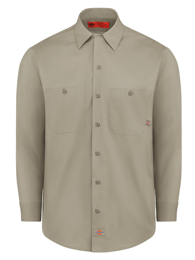 Dickies® Men's Industrial Long-Sleeve Work Shirt / L535DS