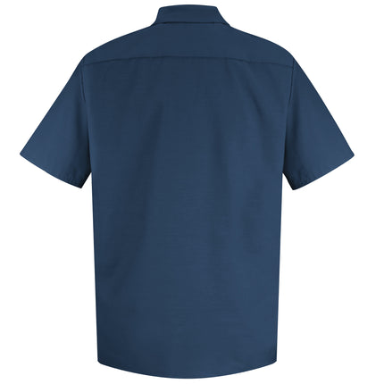 Red Kap® Men's Short Sleeve Specialized Pocketless Work Shirt / SP26NV