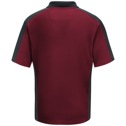 Red Kap® Men's Short Sleeve Performance Knit® Two-Tone Polo / SK54UC