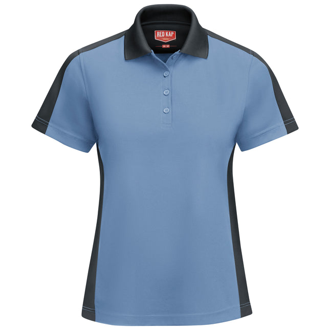 Red Kap® Women's Short Sleeve Performance Knit® Two-Tone Polo / SK53MC
