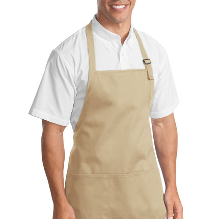 Port Authority ® Medium-Length Apron with Pouch Pockets.  A510