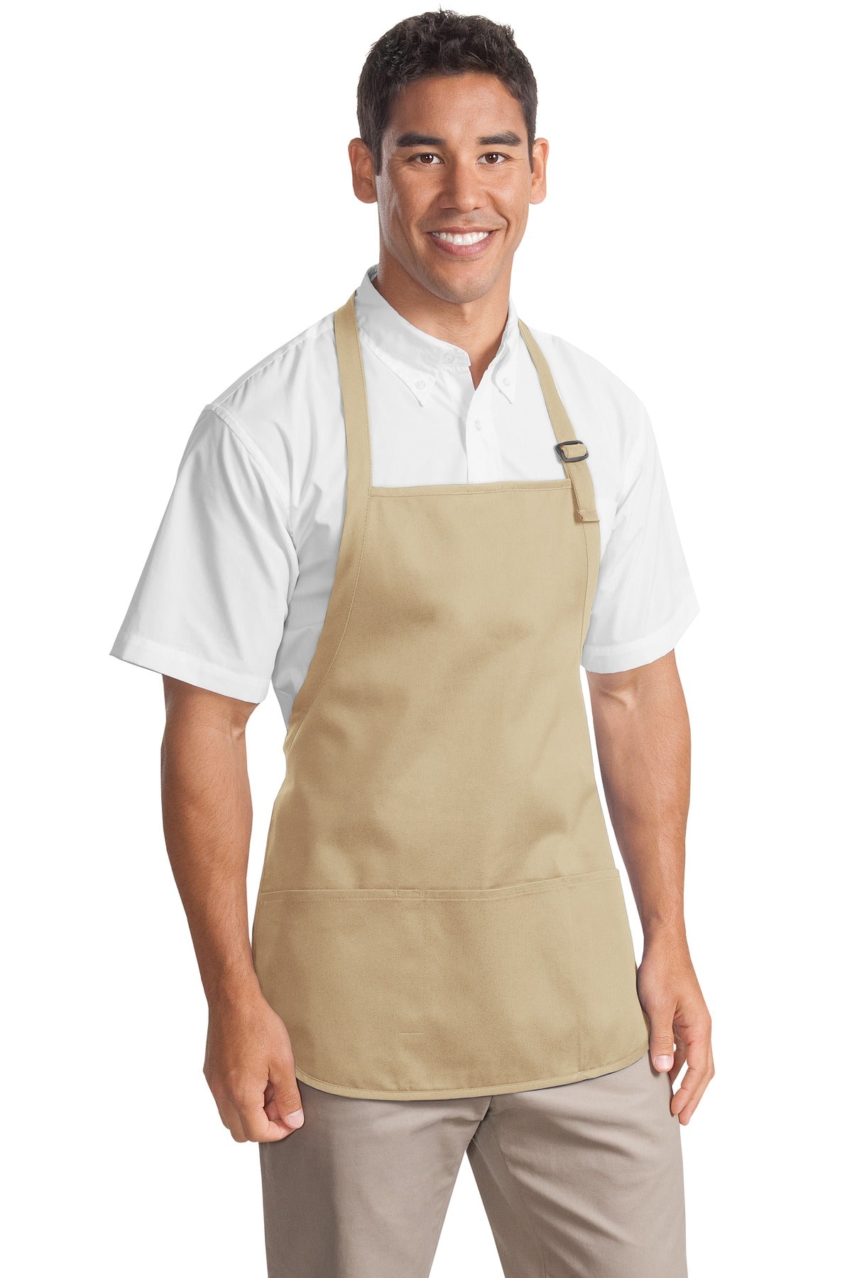 Port Authority® Medium-Length Apron with Pouch Pockets A510