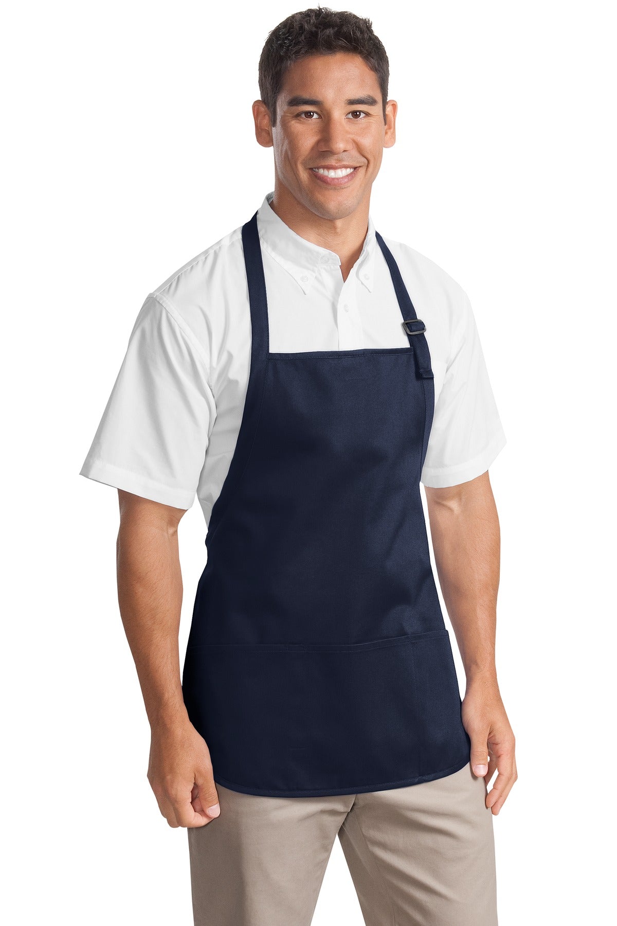 Port Authority® Medium-Length Apron with Pouch Pockets A510