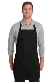 Port Authority ® Full-Length Two-Pocket Bib Apron A600