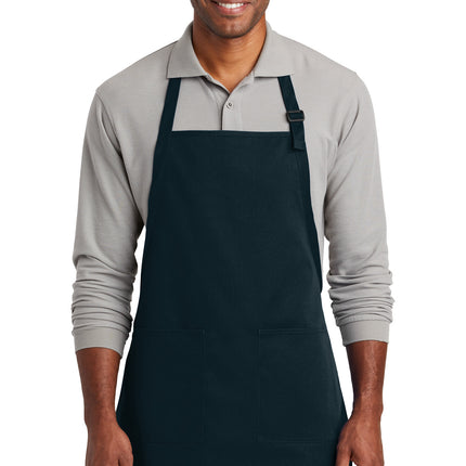 Port Authority  ® Full-Length Two-Pocket Bib Apron. A600