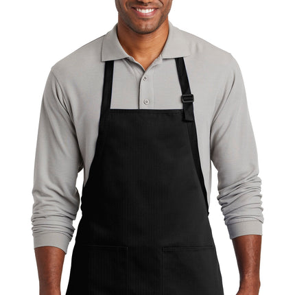 Port Authority  ® Medium-Length Two-Pocket Bib Apron. A601