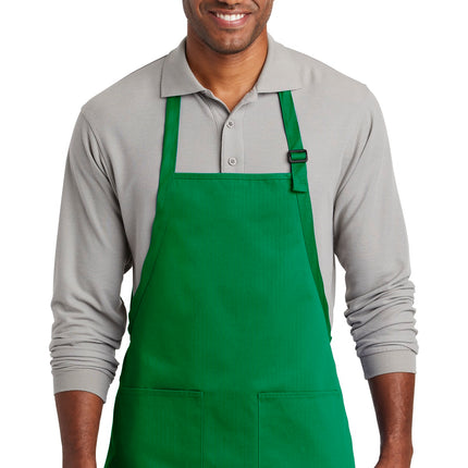 Port Authority  ® Medium-Length Two-Pocket Bib Apron. A601