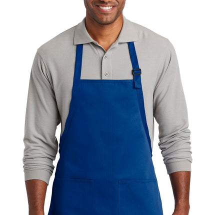 Port Authority  ® Medium-Length Two-Pocket Bib Apron. A601