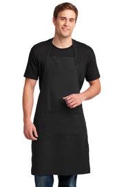 Port Authority® Easy Care Extra Long Bib Apron with Stain Release A700