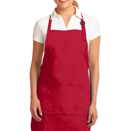 Port Authority ® Easy Care Full-Length Apron with Stain Release. A703