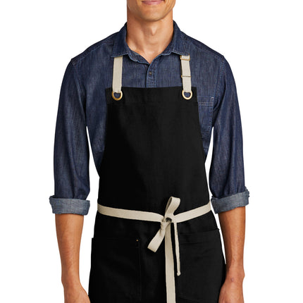 Port Authority ® Canvas Full-Length Two-Pocket Apron A815