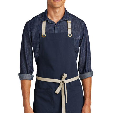 Port Authority ® Canvas Full-Length Two-Pocket Apron A815