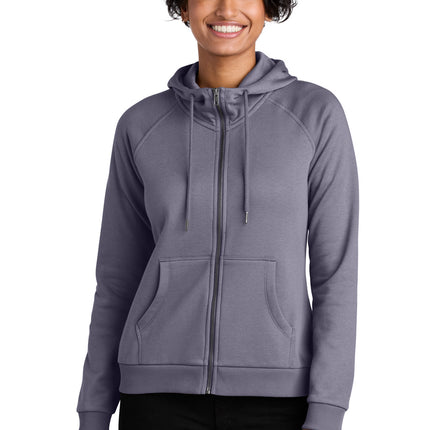 Allmade ® Women's Organic CVC Fleece Full-Zip Hoodie AL5003