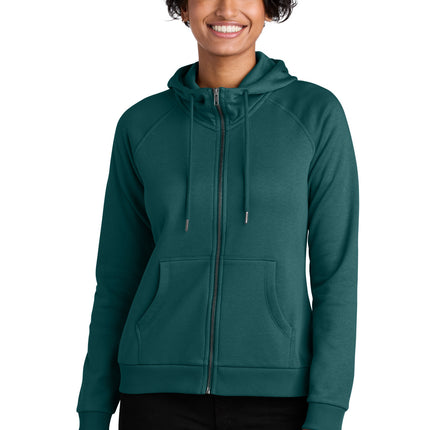 Allmade ® Women's Organic CVC Fleece Full-Zip Hoodie AL5003