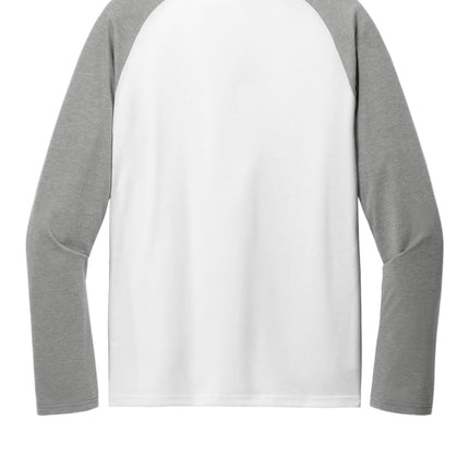 Allmade ® Unisex Tri-Blend Long Sleeve Colorblock Raglan AL6009