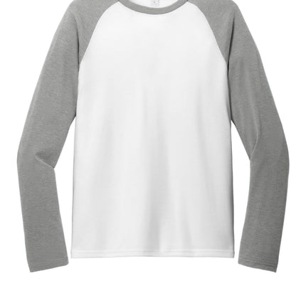 Allmade ® Unisex Tri-Blend Long Sleeve Colorblock Raglan AL6009