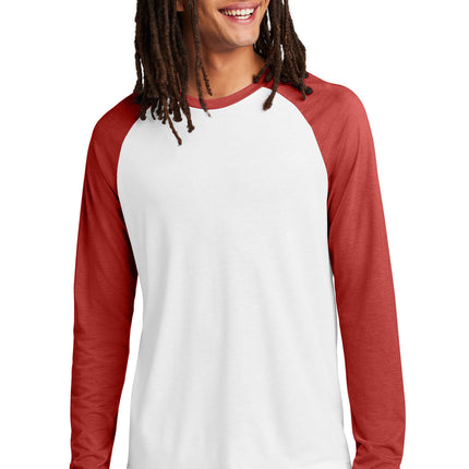 Allmade ® Unisex Tri-Blend Long Sleeve Colorblock Raglan AL6009