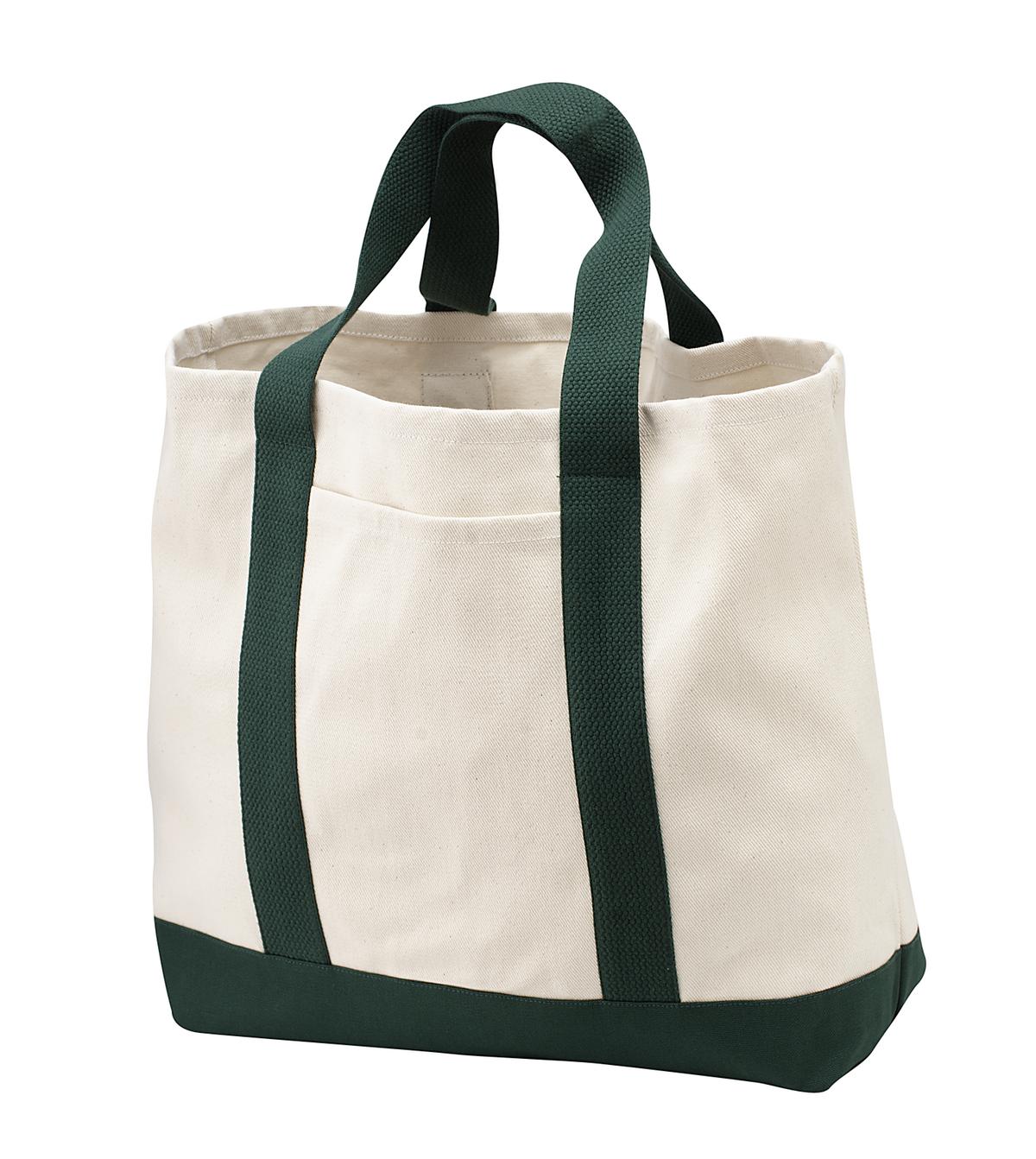 Port Authority® - Ideal Twill Two-Tone Shopping Tote B400