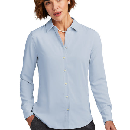 Brooks Brothers ® Women's Full-Button Satin Blouse BB18007