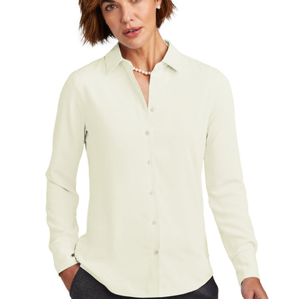 Brooks Brothers ® Women's Full-Button Satin Blouse BB18007
