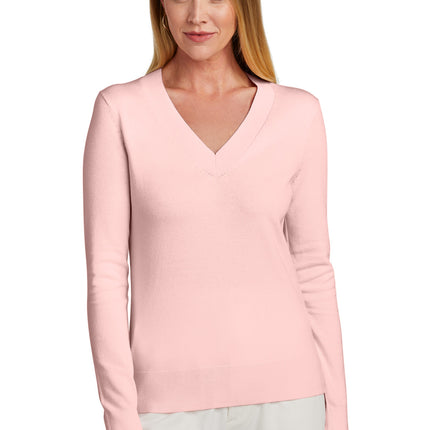 Brooks Brothers ® Women's Cotton Stretch V-Neck Sweater BB18401