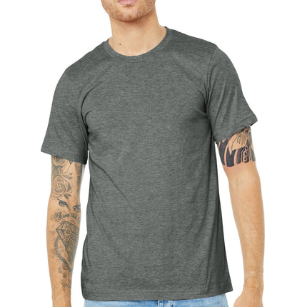 BELLA+CANVAS  ®  Unisex Heather CVC Short Sleeve Tee. BC3001CVC