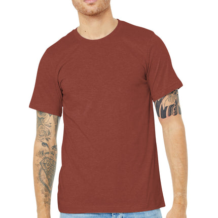 BELLA+CANVAS  ®  Unisex Heather CVC Short Sleeve Tee. BC3001CVC