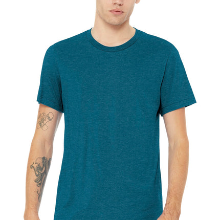 BELLA+CANVAS  ®  Unisex Heather CVC Short Sleeve Tee. BC3001CVC