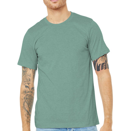 BELLA+CANVAS  ®  Unisex Heather CVC Short Sleeve Tee. BC3001CVC