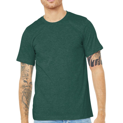 BELLA+CANVAS  ®  Unisex Heather CVC Short Sleeve Tee. BC3001CVC