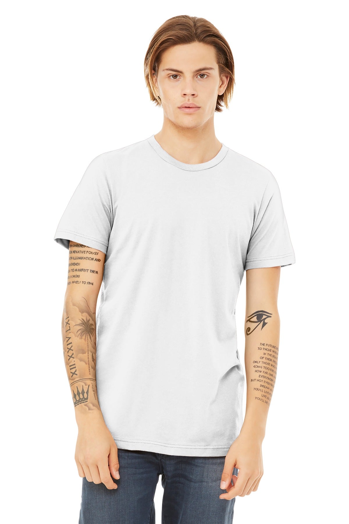 BELLA+CANVAS ® Unisex Heather CVC Short Sleeve Tee BC3001CVC