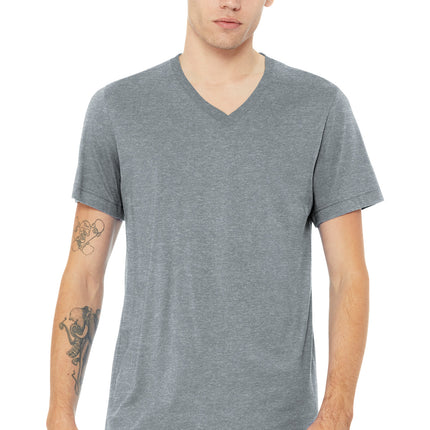 BELLA+CANVAS ® Unisex Heather CVC V-Neck Tee BC3005CVC