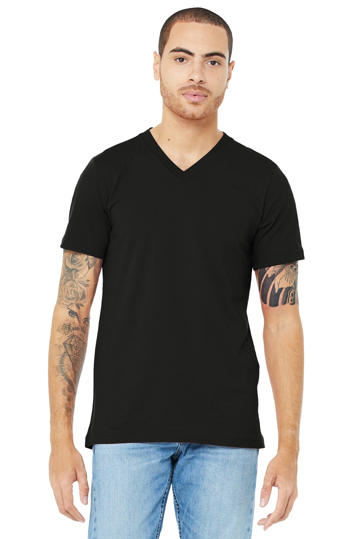 BELLA+CANVAS ® Unisex Jersey Short Sleeve V-Neck Tee BC3005