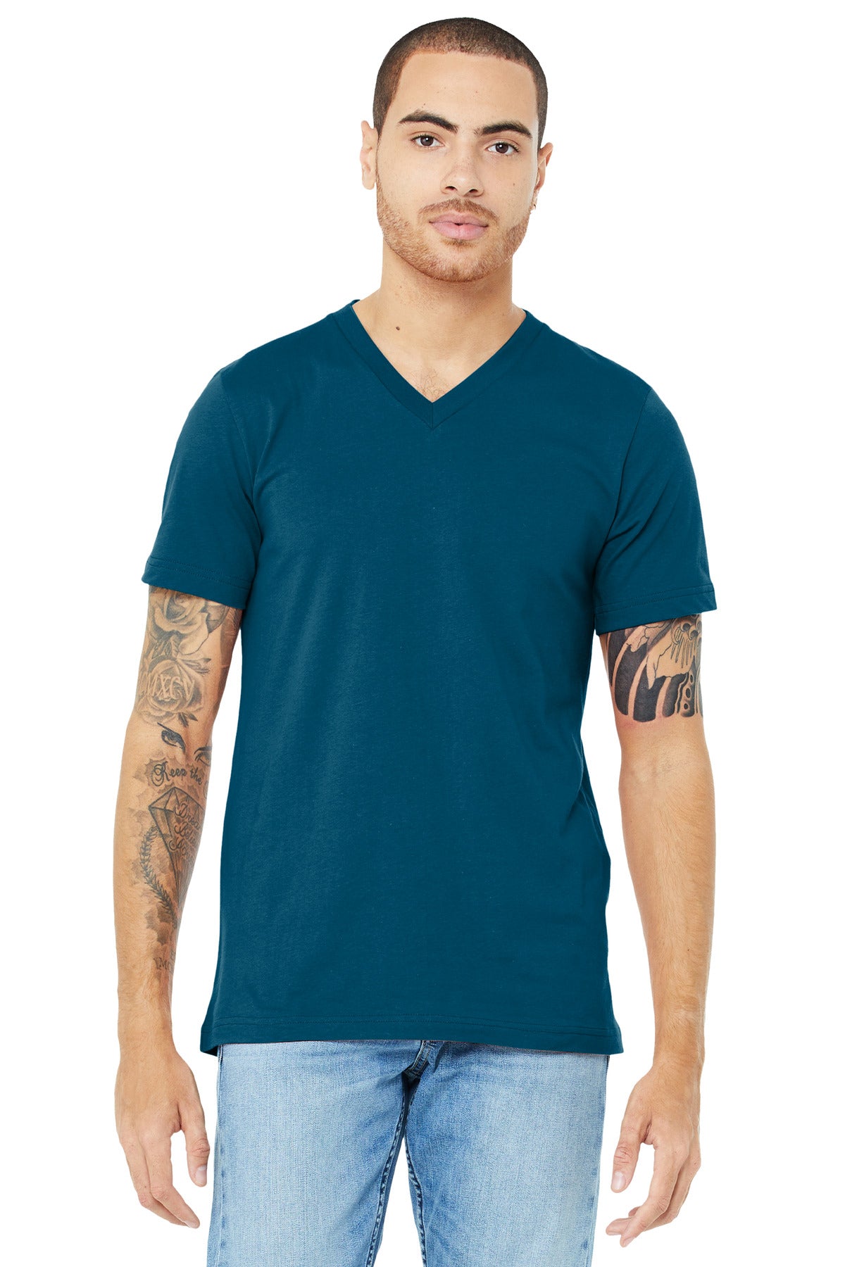 BELLA+CANVAS ® Unisex Jersey Short Sleeve V-Neck Tee BC3005