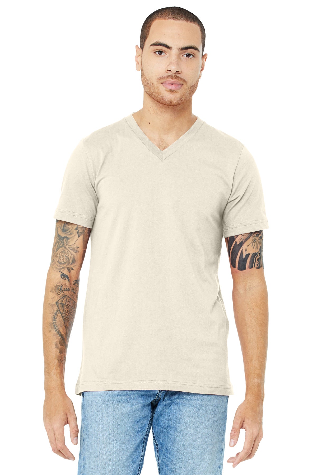 BELLA+CANVAS ® Unisex Jersey Short Sleeve V-Neck Tee BC3005