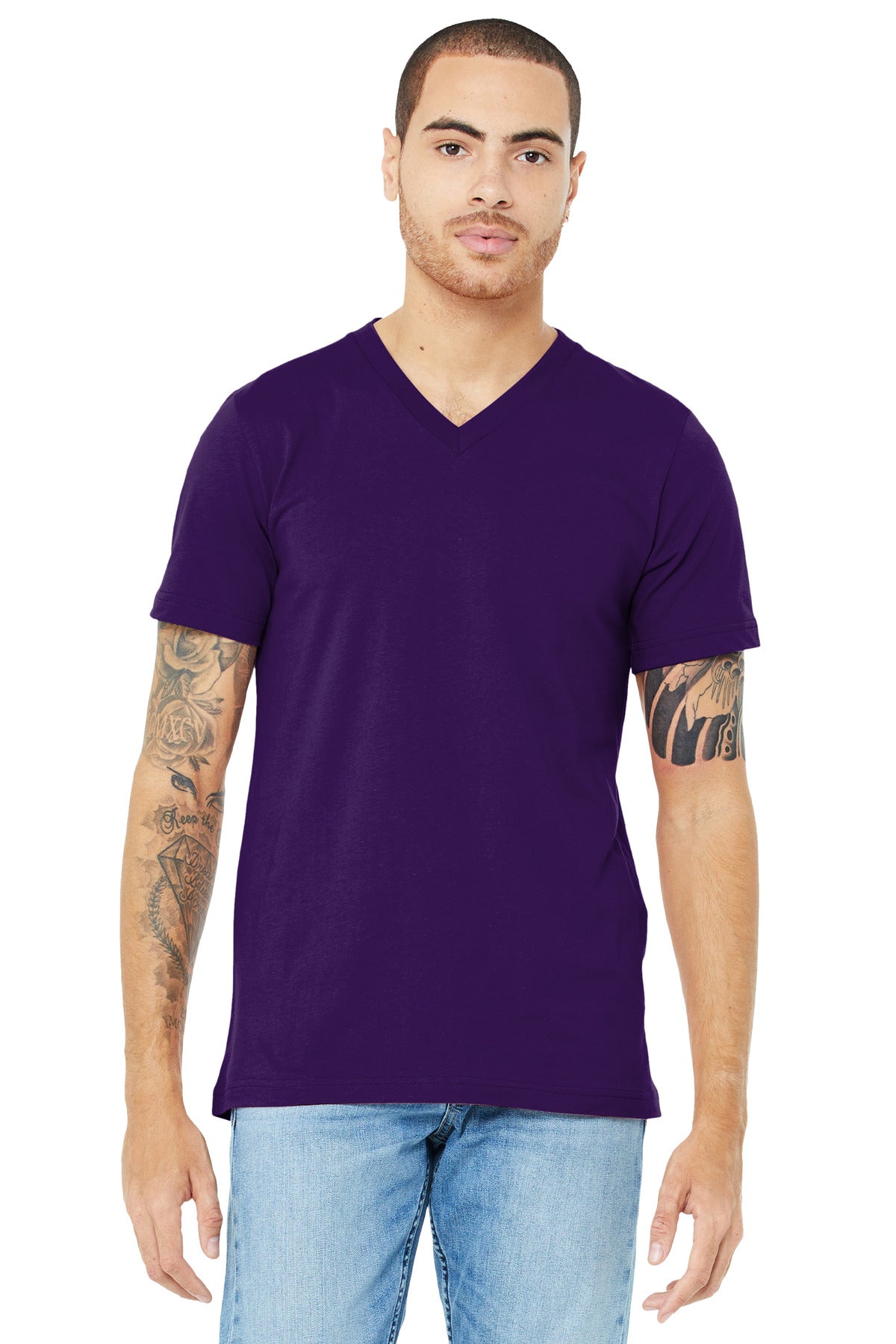 BELLA+CANVAS ® Unisex Jersey Short Sleeve V-Neck Tee BC3005