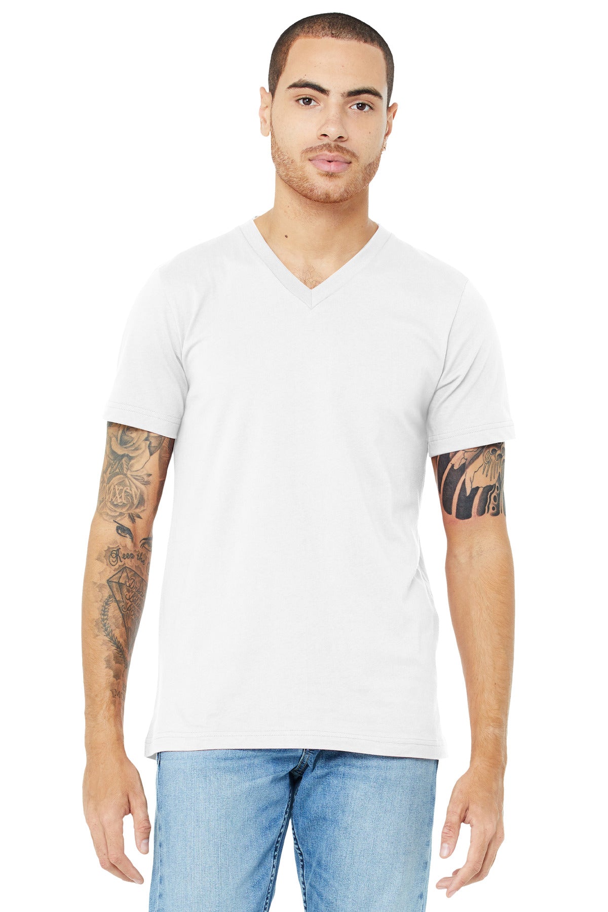 BELLA+CANVAS ® Unisex Jersey Short Sleeve V-Neck Tee BC3005