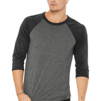 Grey/ Charcoal-Black Triblend / XS