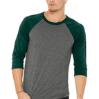 Grey/ Emerald Triblend / XS