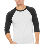 White Flk/ Charcoal-BI Triblend / XS