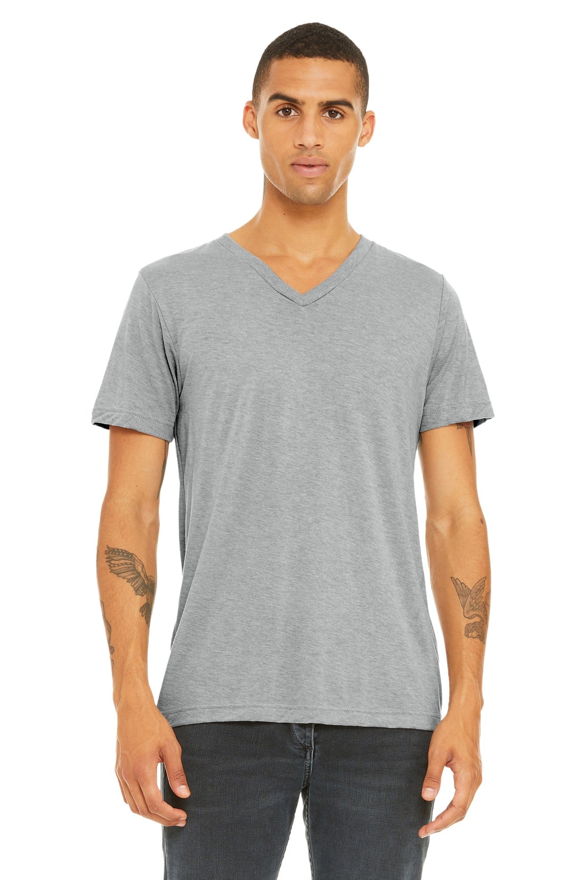 BELLA+CANVAS ® Unisex Triblend Short Sleeve V-Neck Te BC3415