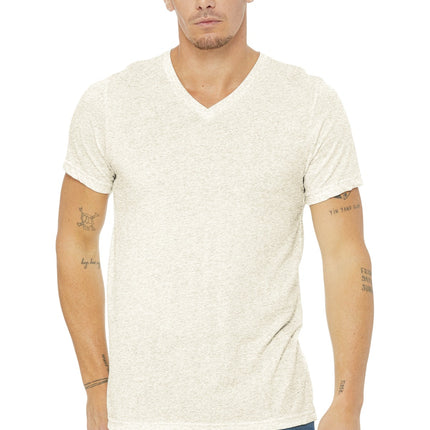 BELLA+CANVAS  ® Unisex Triblend Short Sleeve V-Neck Te. BC3415