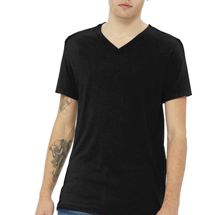 BELLA+CANVAS  ® Unisex Triblend Short Sleeve V-Neck Te. BC3415
