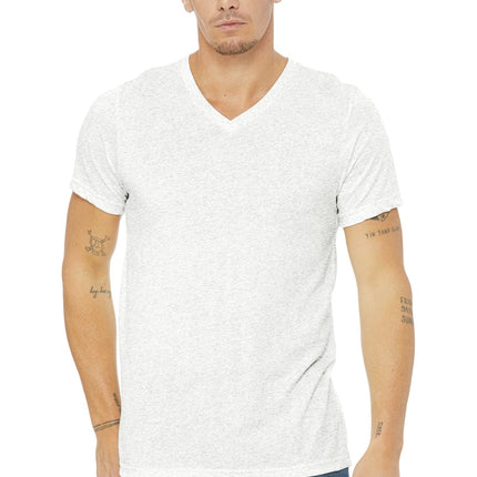 BELLA+CANVAS  ® Unisex Triblend Short Sleeve V-Neck Te. BC3415